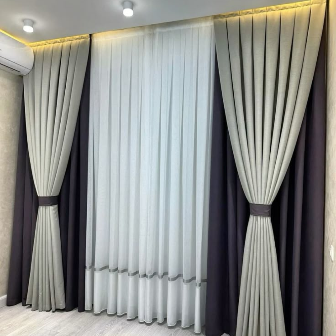 Custom Tube 50mm Roller Blind PREMIUM Putih - 2