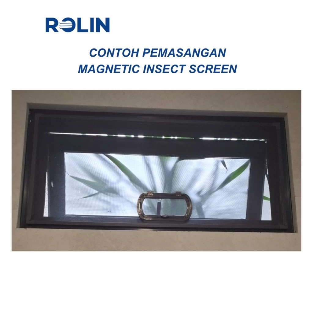 Second image of Costum kawat nyamuk magnet kasa anti serangga (Warna Putih)